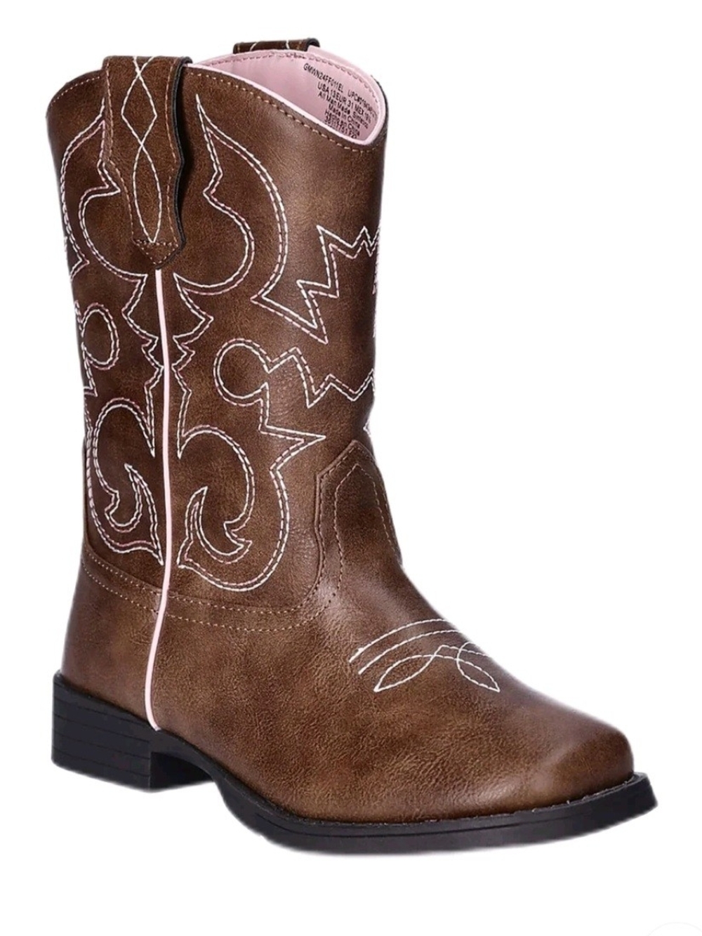 Girls Cowboy Boots Size 6 NWT- No Box - Picture 2 of 6